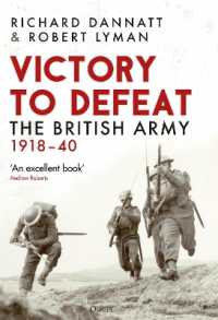 Victory to Defeat : The British Army 1918-40