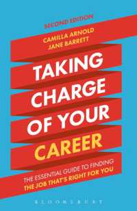 Taking Charge of Your Career : The Essential Guide to Finding the Job That's Right for You
