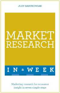 Market Research in a Week : Market Research in Seven Simple Steps