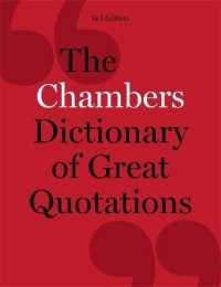 Chambers Dictionary of Great Quotations （3TH）