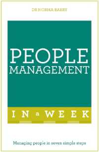 People Management in a Week : Managing People in Seven Simple Steps