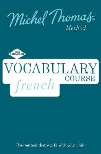 French Vocabulary Course (Learn French with the Michel Thomas Method)