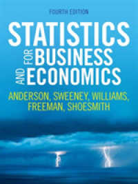 Statistics for Business and Economics -- Paperback / softback