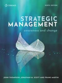 Strategic Management Awareness and Change -- Paperback / softback （9 ed）