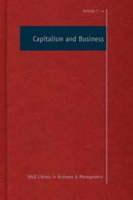 資本主義とビジネス（全４巻）<br>Capitalism and Business (Sage Library in Business and Management)