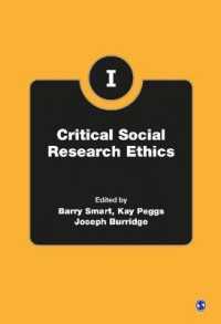 批判的社会調査倫理（全４巻）<br>Critical Social Research Ethics, 4v