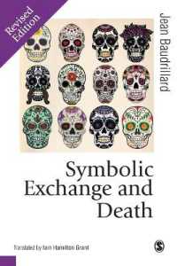 ボードリヤール『象徴交換と死』（英訳・第２版）<br>Symbolic Exchange and Death (Published in association with Theory, Culture & Society)