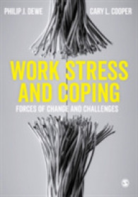 労働ストレスとコーピング<br>Work Stress and Coping : Forces of Change and Challenges