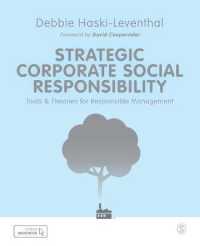 戦略的CSR：ツールと理論<br>Strategic Corporate Social Responsibility : Tools & Theories for Responsible Management