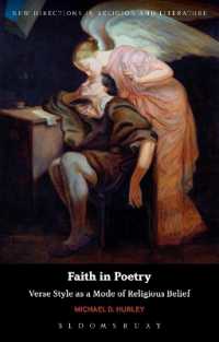 Faith in Poetry : Verse Style as a Mode of Religious Belief (New Directions in Religion and Literature)