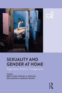 家庭における性とジェンダー：経験、政治、犯罪<br>Sexuality and Gender at Home : Experience, Politics, Transgression