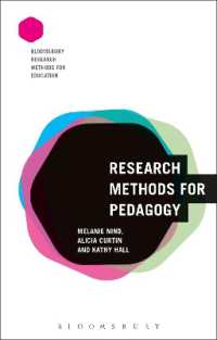 教育学のための調査法<br>Research Methods for Pedagogy (Bloomsbury Research Methods for Education)