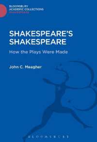 Shakespeare's Shakespeare : How the Plays Were Made (Shakespeare: Bloomsbury Academic Collections)