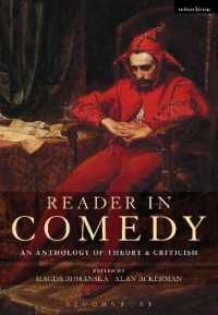 喜劇理論・批評読本<br>Reader in Comedy : An Anthology of Theory and Criticism