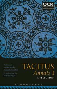 Tacitus Annals I: a Selection