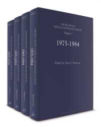 ヴァージニア・ウルフ：基本文献集成（全４巻）<br>Virginia Woolf : Critical and Primary Sources (Critical and Primary Sources)