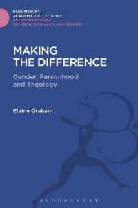 Making the Difference : Gender, Personhood and Theology (Religious Studies: Bloomsbury Academic Collections)