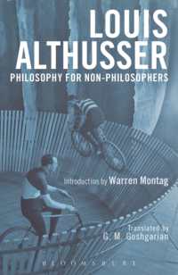 アルチュセール著／非哲学者のための哲学（英訳）<br>Philosophy for Non-Philosophers