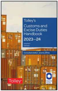 Tolley's Customs and Excise Duties Handbook Set 2023-2024