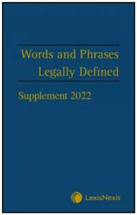 Words and Phrases Legally Defined 2023 Supplement