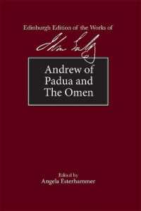 Three Short Novels : Glenfell, Andrew of Padua, the Improvisatore and the Omen (The Edinburgh Edition of the Works of John Galt)