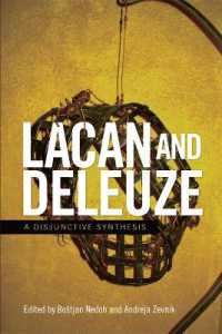ラカンとドゥルーズ<br>Lacan and Deleuze : A Disjunctive Synthesis
