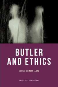 Butler and Ethics (Critical Connections Eup)