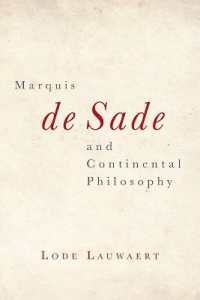 サドと現代思想<br>Marquis de Sade and Continental Philosophy