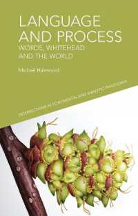 Language and Process : Words, Whitehead and the World (Intersections in Continental and Analytic Philosophy)
