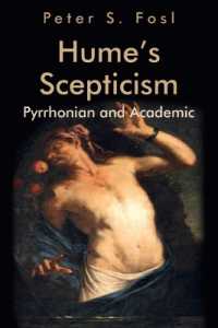Hume's Scepticism : Pyrrhonian and Academic (Edinburgh Studies in Scottish Philosophy)