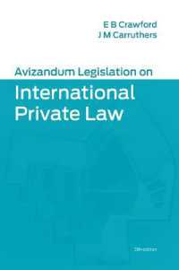 Avizandum Legislation on International Private Law (Avizandum Statutes) （5TH）