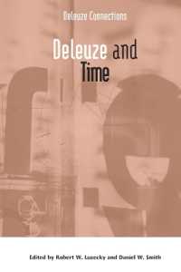 ドゥルーズと時間<br>Deleuze and Time (Deleuze Connections)