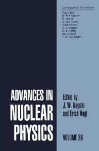 Advances in Nuclear Physics : Volume 26 (Advances in Nuclear Physics)
