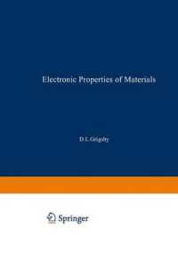 Electronic Properties of Materials : A Guide to the Literature Volume Two, Part One Volume 1 / Volume 2 / Volume 3 （1967）