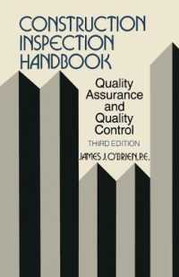 Construction Inspection Handbook : Quality Assurance/Quality Control （3RD）
