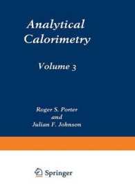Analytical Calorimetry : Volume 3