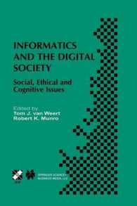 Informatics and the Digital Society : Social, Ethical and Cognitive Issues (Ifip Advances in Information and Communication Technology)