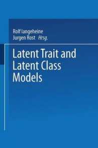 Latent Trait and Latent Class Models