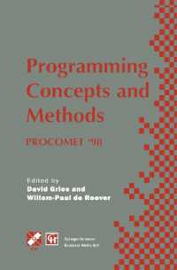 Programming Concepts and Methods PROCOMET '98 : IFIP TC2 / WG2.2, 2.3 International Conference on Programming Concepts and Methods (PROCOMET '98) 8-12 June 1998, Shelter Island, New York, USA (Ifip Advances in Information and Communication Technology