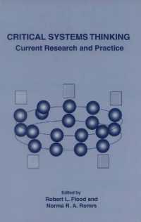 Critical Systems Thinking : Current Research and Practice