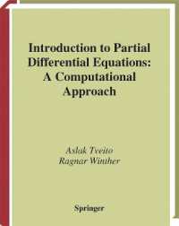 Introduction to Partial Differential Equations : A Computational Approach (Texts in Applied Mathematics)