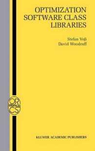 Optimization Software Class Libraries (Operations Research/computer Science Interfaces Series)