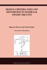Design Criteria for Low Distortion in Feedback Opamp Circuits (The Springer International Series in Engineering and Computer Science)