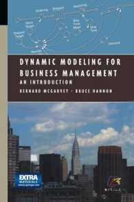 Dynamic Modeling for Business Management : An Introduction (Modeling Dynamic Systems)