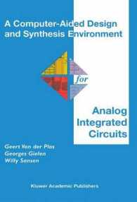 A Computer-Aided Design and Synthesis Environment for Analog Integrated Circuits (The Springer International Series in Engineering and Computer Science)