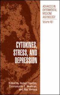Cytokines, Stress, and Depression (Advances in Experimental Medicine and Biology)
