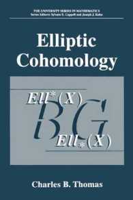 Elliptic Cohomology (University Series in Mathematics)