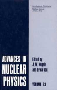 Advances in Nuclear Physics : Volume 23 (Advances in Nuclear Physics)