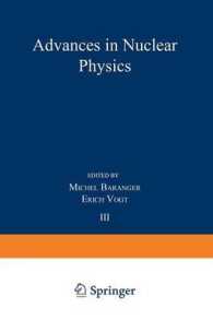 Advances in Nuclear Physics : Volume 3 (Advances in Nuclear Physics)