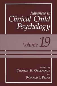 Advances in Clinical Child Psychology (Advances in Clinical Child Psychology)
